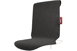 ‎STOOV STOOV Big Hug³ - Sitzheizung - Drahtlos - Infrarot-Wärmetechnik - Flex Batterie mit 1,5 bis 3 Stunden drahtlose Wärme - 45x115 cm - Woolly Grey