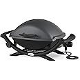 Weber Q2400 Barbarcoa Eléctrica, 55 x 39 cm, Dark Grey (55020053)