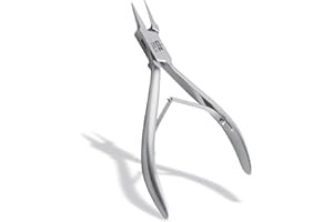 ‎DZ BEAUTY INSTRUMENTS DZ Eckenzange Extrem Spitz-Podologie-Werkzeug für Arbeiten bis in den Nagelfalz-aus rostfreien Edelstahl