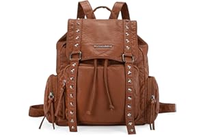 Montana West Kleiner Rucksack für Damen, Anti-Diebstahl-Rucksack mit sicherem Reißverschluss und Quaste