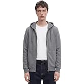 Anthony Jackson Erkek Kap&uuml;şonlu Fermuarlı Sweatshirt ONYX