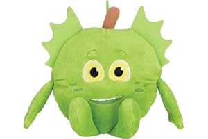 Goodness Gang Plushy Toys - Soft and Safe Stuffed Animals for Kids - Machine Washable and Perfect for Playtime and Bedtime - Full Collection Plush - Lake Monster Apple