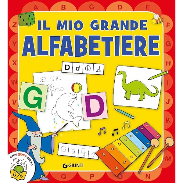 Alfabetiere Plastificato Per Bambini - Libretto A4 Con Lettere Stampatello E Corsivo, Made In Italy - Foto 7