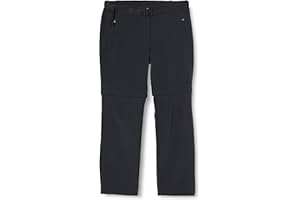 CMP Pantaloni Zip off Elasticizzati da Donna Comfort Fit