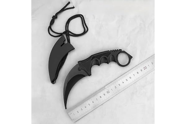 ArtRIght Stainless Steel Utility Knife Sharp Blade, Sheath, Kitchen, Camping & More