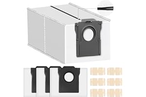 ‎NIXOOT 4 Stück Wiederverwendbar Staubbeutel Zubehör für Dreame X50 Ultra Complete / X40 Ultra Complete / L10s Ultra Gen 2 / L10s Ultra / D10 Plus Gen 2 / Mova E30 Ultra Saugroboter Ersatzteile 6 Duftblocks