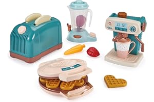 Jouets Ecoiffier - 1683 - Super Pack électroménager 4 en 1 - Jeu Imitation - A partir de 18 Mois - Fabriqué en France