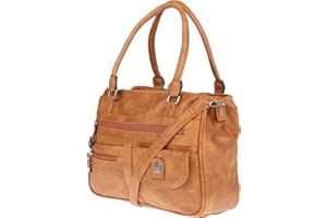 Christian Wippermann Large women's shoulder bag in leather look