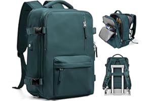 SZSYCN Zaino Ryanair Zaino da Viaggio Aereo EasyJet, Borse da Cabina Zaino per Uomo Donna,Zaini Casual con Scomparto per scarpe e Scomparto per Laptop da 14 pollici,Blu scuro