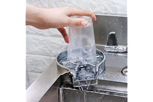 NAROOTE Automatischer Glasspüler Klarspüler, Flaschenspüler Dishwasher Cleaner Gläserspülmaschine Cup Washer Cleaner G1/2 in Edelstahl für Home Bar Coffee Shop Verwenden