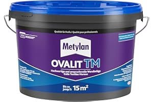 Metylan 44573 Ovalit TM Colle textiles muraux, Blanc