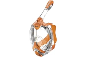 ‎SEAC SEAC AMICA, maska do snorkelingu na całą twarz dla dorosłych i dzieci w wieku od 6 lat i starszych, część twarzowa z hipoalergicznego polimeru bez ftalanów