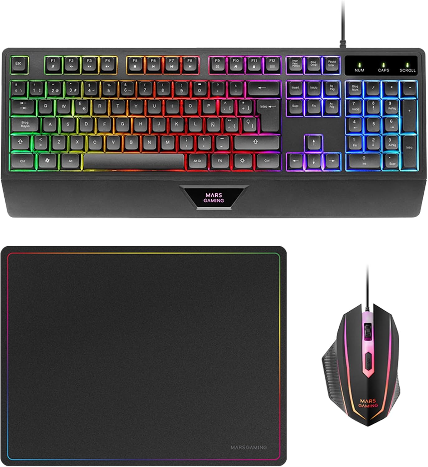Avis d'Expert & Test Approfondi : Mars Gaming MCP124 Layout Espa ol Combo Gamin (Sélection)