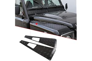 DIYUCAR Para LR Defender 110 130 2004-2018, panel de protección exterior de capó delantero de aleación para LR Defender 90, accesorios de automóvil