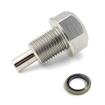 thumbnail image 2 of OELINE Magnetic Oil Drain Plug Bolt With Gasket For Toyota, Lexus, Scion (1985-2021) – 12mm X 1.25 2 of 3