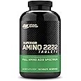 Optimum Nutrition (ON) Superior Amino 2222 Tablets, Complete Essential Amino Acids, EAAs to Maintain Muscle Tissue - 160 Tablets