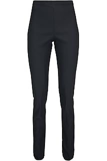 black high waisted skinny school trousers
