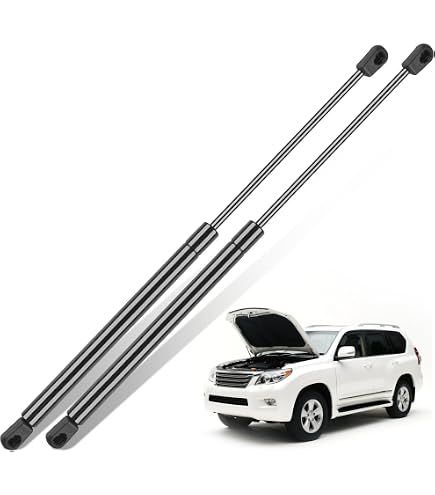 BOXI 2pcs Front Hood Lift Supports Struts Shocks Springs Fit for Lexus