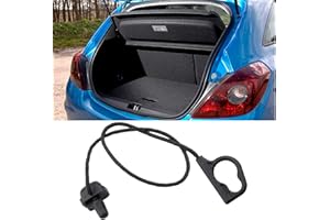 EFFITNEE FanPaYY Interior trasero paquete maletero estante correa cordón 13367836 para Corsa D Corsa E 5 puertas