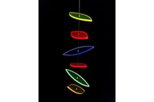 SABRO-DESIGN Elipsenförmiges - Mobile Sonnenfänger Leuchtscheibe Suncatcher Dekoration