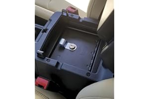 Tuffy Security Products Console Safe - '20-22 Gladiator / '18-22 Wrangler JL; w/Factory Console (Black)