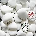 Small Stones for Garden Plant Pots & Painting Pebbles White Natural Rock for Paint Pebble Large Rocks Marble Gravel to Decorative Stone Aquarium Decor