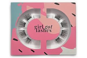 ‎GIRL GOT LASHES GirlGotLashes Mini Box Flutter Fling Wimpernextensions für Zuhause 1 Wimpern Paar Fake Lashes mit 5-7 Tagen Halt Vegan Handgemacht