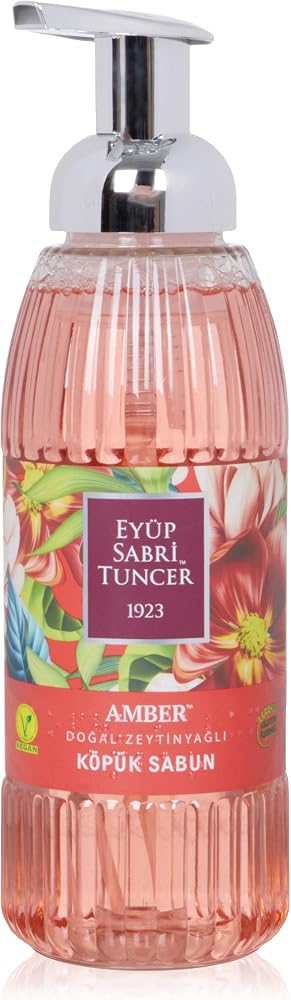 Eyüp Sabri Tuncer Doğal Zeytinyağlı Köpük Sabun Amber (500 ml)