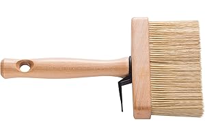 HARDY WORKING TOOLS Pennello pittura muro, pennello pittura, Dimensione 140mm x 40mm, Pennellessa Altezza del pelo 60mm, pennelli grandi, pennelli pareti, Serie 82, A0240-826014