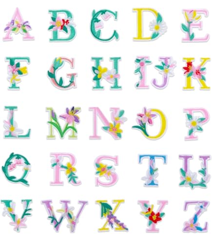 Toppe Termoadesive Con Lettere In Strass Oro – Set Alfabeto A-Z, 4,5cm, Per Abbigliamento E Fai Da Te - 2
