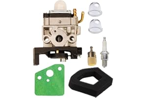 OxoxO Carburatore Carb Guarnizione Filtro Aria Primer Lampadina Filtro Carburante Candela per Honda GX35 GX35NT Decespugliatore Sostituire 16100-Z0Z-034