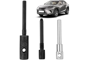 MxyVrix 3 Piezas Herramientas de Distribución para Renault 1.5 y 1.9 DCi, Compatible con Mégane, Scenic, Twingo, Sandero- Juego de Calado con Pasadores para Cigüeñal y Árbol de Levas