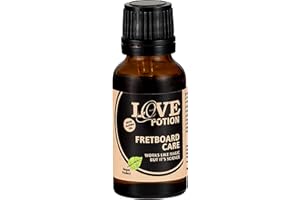Ortega Guitars Love Potion Fretboard - Veganes Pflegeöl für Griffbrett - Mit Jojobaöl - 20 ml (OLP-FB)