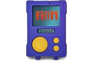 BESHIELD Housse de Protection en Silicone pour Lunii FLAM - Coque Anti-Chocs Compatible avec Le baladeur d'histoires, protège Contre Les Chutes (Violet)