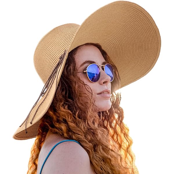 Cappello Visiera Parasole Donna A Tesa Larga - Protezione Uv Upf 50+ Per Spiaggia E Sport | IT