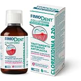 Fimodent Mouthwash - Chlorhexidine 0.20% with SPDD (Dental Dychromia Protection System) and pleasant mint flavor - Antiplaque