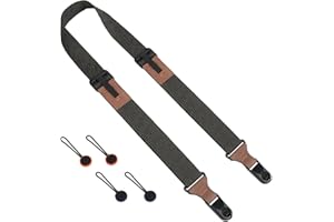 NVGVUP Pasek na ramię do aparatu z szybkim zapięciem, regulowany pasek na aparat: nylonowy pasek kompatybilny z aparatami Sony Canon Nikon Fuji, innymi lustrzankami DSLR