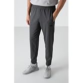 TOMMY LIFE TOMMYLIFE Barton Antrasit Melanj Jogger Eşofman Altı, A13ER-84952