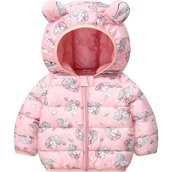 Kids4ever Meisjes Jassen Meisjes Winterjas Gewatteerde Jas