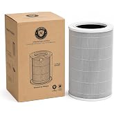 Hepa Master Xiaomi Smart Air Purifier 4 Lite uyumlu Yedek Filtre | H13 True HEPA Katmanı, 4 Katmanlı Yapı, Aktif Karbon Tabak