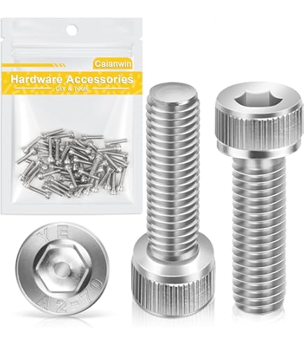 Zylinderkopfschrauben M5x10 DIN 912 - 100 Stück Edelstahl A2 VA