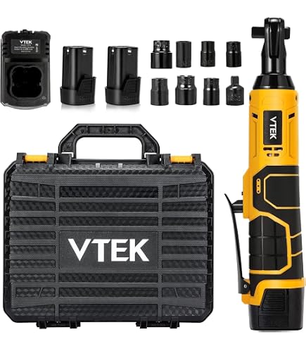 Clea Cliquet Electrique Clé à Choc Sans Fil ZALASUNG 18V - 55Nm, 450tr/min, Avec 2 Batteries 2.0Ah Et Douilles Rallonge Cliquet 3/8