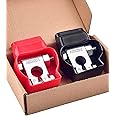 Wrdlosy Battery Terminal Connectors, Military Spec Battery Terminals, Multiple Top Post Heavier Duty Positive Negative Battery Terminal, Car Marine Boats RV Trucks ATV UTV, with 2 Covers