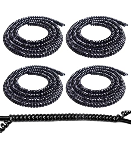 Tube De Câble Flexible En PVC De 10 M - Noir - Diamètre