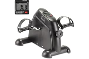 PINNERS Pedaliera Riabilitazione, Mini Cyclette per Anziani o disabili, Ciclette solo Pedali, Bici Pedale Regolabile Allenatore Braccia e Gambe, Pedaliera Riabilitativa