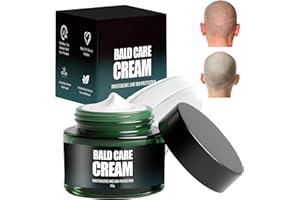ALLONY Calvitie Homme Cream, Crème Calvitie Nourrissante, Bald Care Creamsoins Nourrissants Hydratants et Cuir Chevelu, Calvitie Homme Soins Soulager L'inconfort Après le Rasage