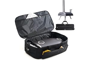 NOELIFE Carry Bag for Ooni Fyra 12, Carrying Case for Ooni 12 Multi-Fuel Outdoor Wood Fired and Accessories (Bag Only)