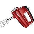 Russell Hobbs Sbattitore elettrico, gancio impastatrice incluso, 5 livelli di velocità + funzione Turbo, 2 frustre per montar