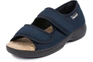 Aerosoft Reha 06 - Sandali elasticizzati che non stringono, regolabili a piacere, unisex