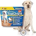 Dr Buzby's XXLarge ToeGrips for Dogs - Instant Traction on Wood/Hardwood Floors - Anti Slip Relief - Grippers for Senior Dogs - Stop Sliding Instantly - Rubber Nails for Paws - 1 Pack (20 Grips)